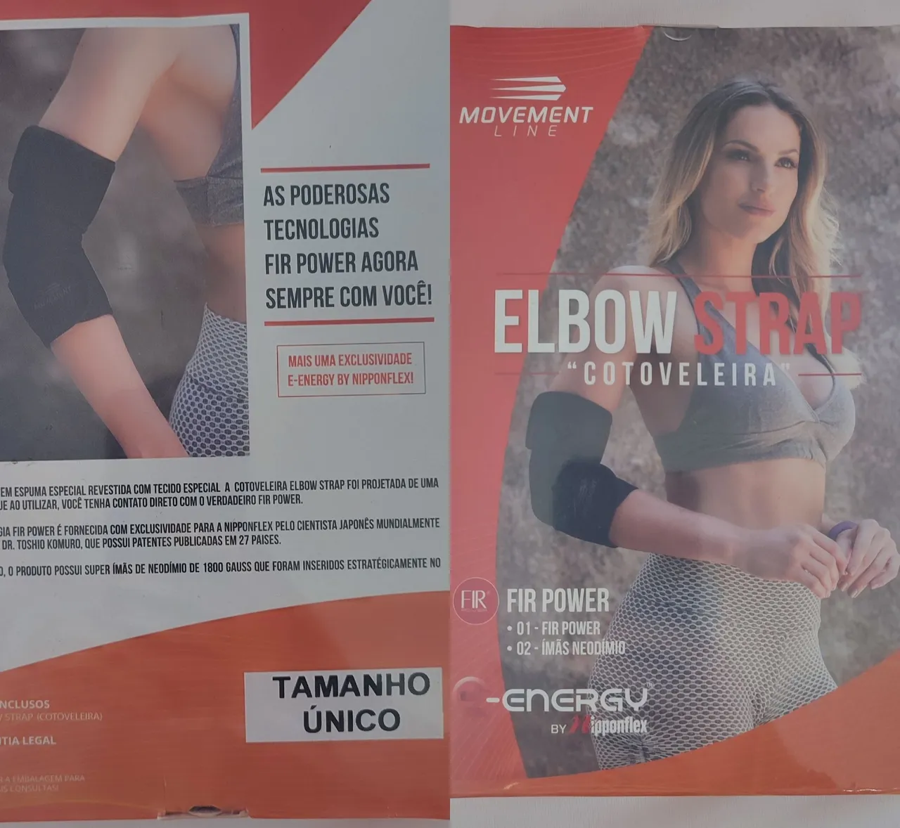 Cotoveleira Elbow Strap FIR Power - Alívio e Conforto