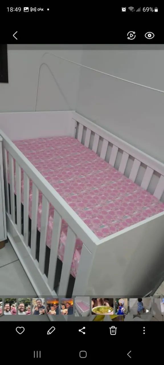 Berço + colchão ortobom - Foto 2