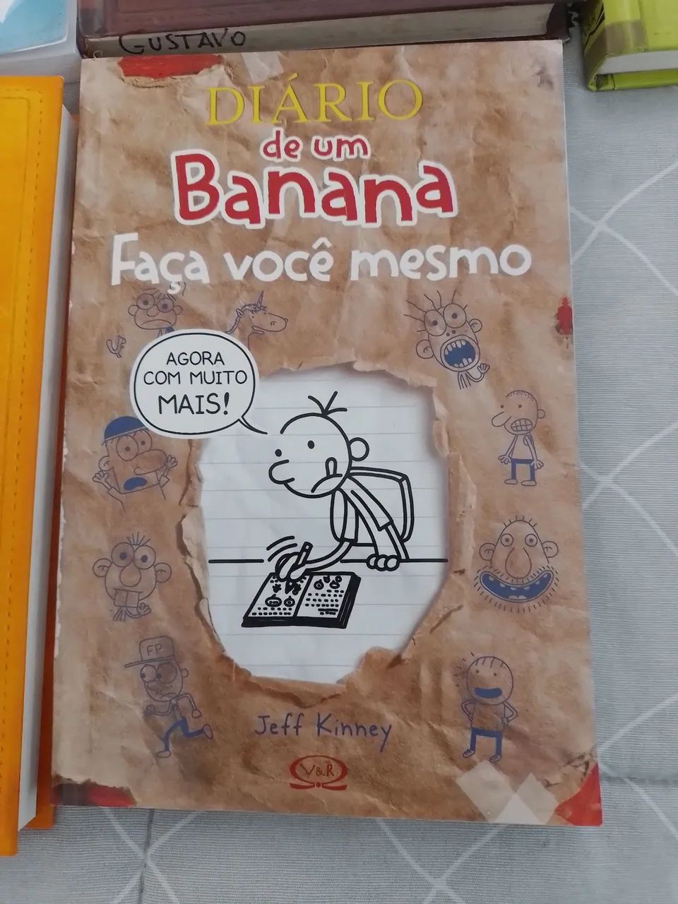 Coleção livro 1 ao 9 diário de um banana + livro diário de um banana faça você mesmo - Foto 2