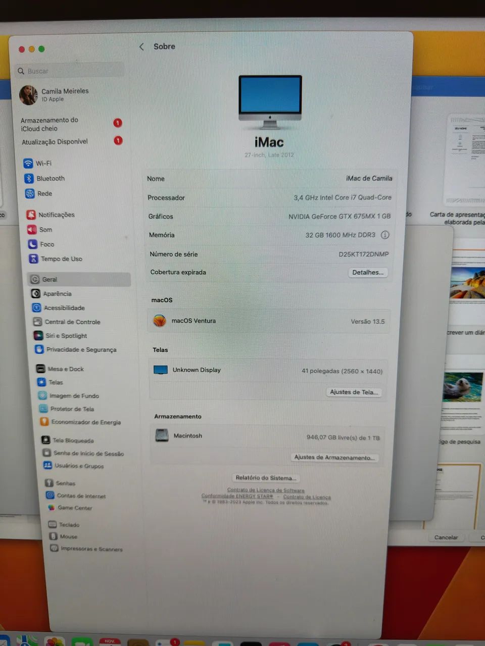 imac 27 late 2012