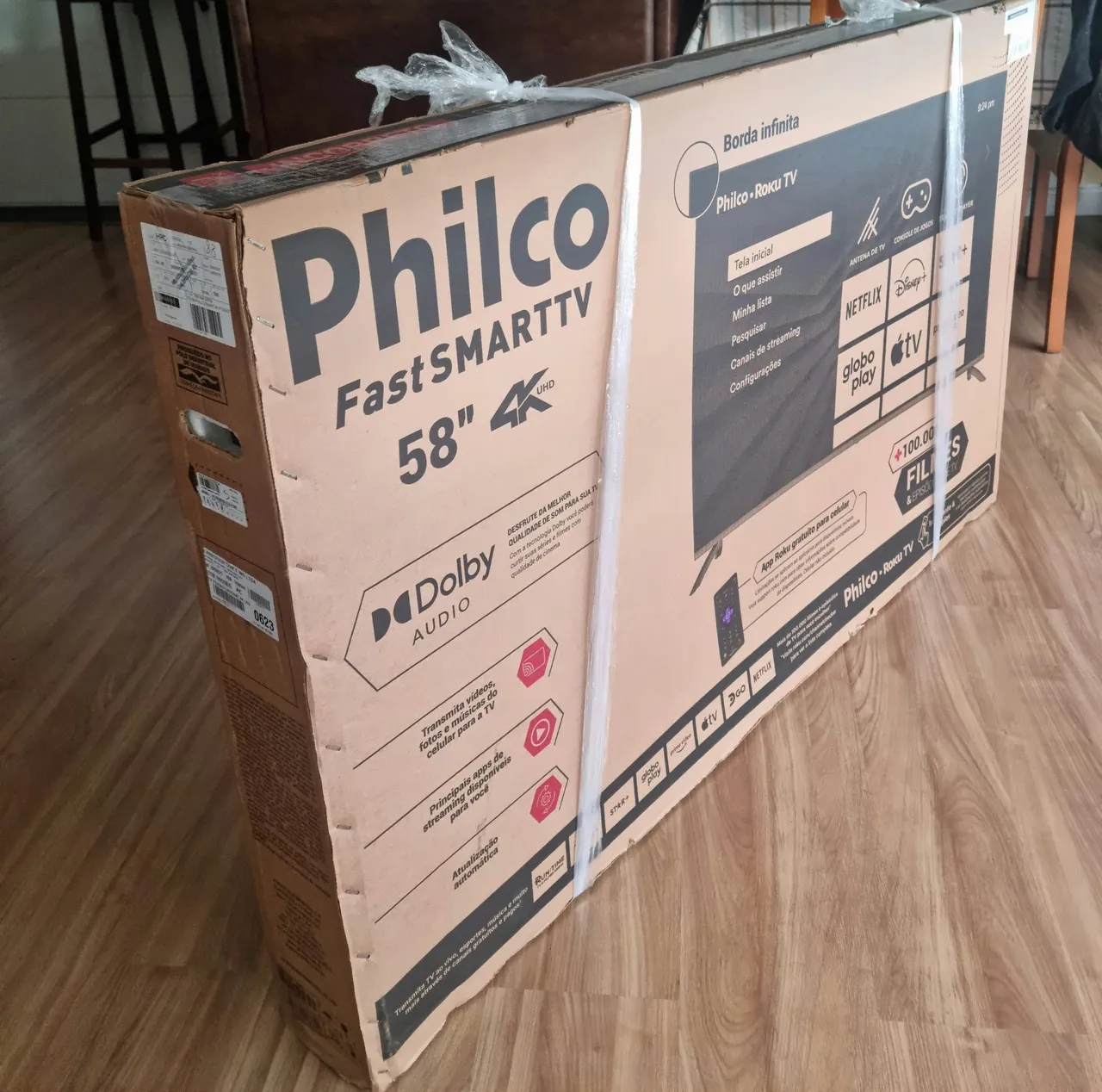 TV Philco Fast SmartTV 58 polegadas 4K