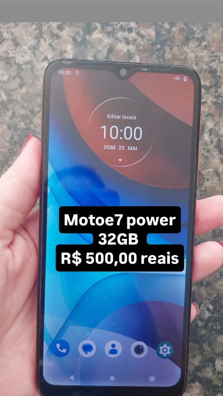 Motoe7 power novinho nunca foi aberto