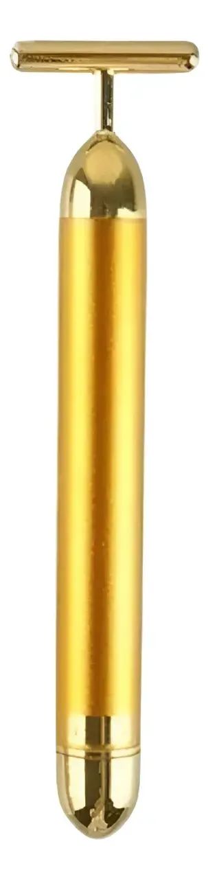 Massageador Facial Vibrata Gold Harmonização Energy Beauty