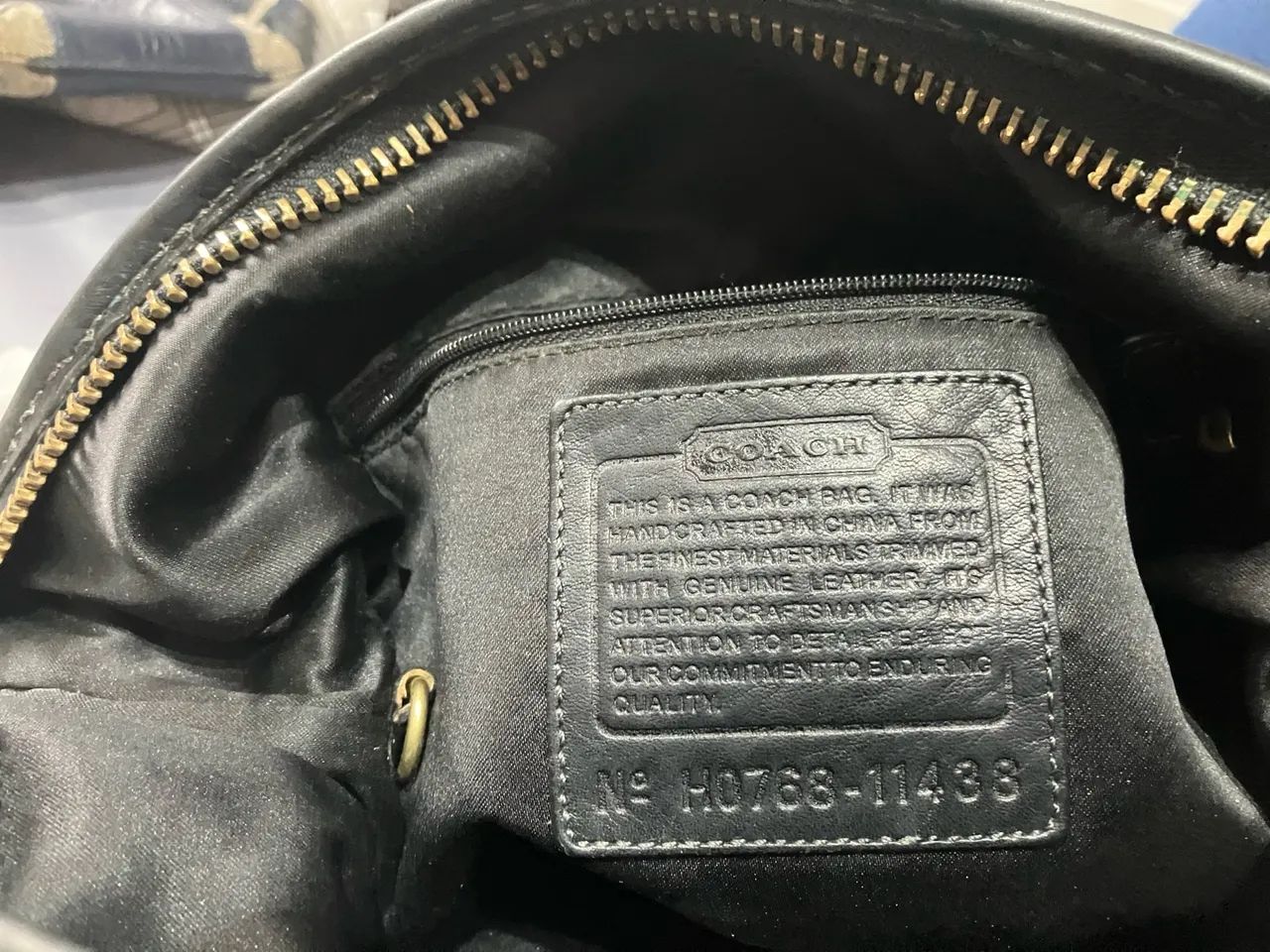 Bolsa Coach Original Preta - Foto 3