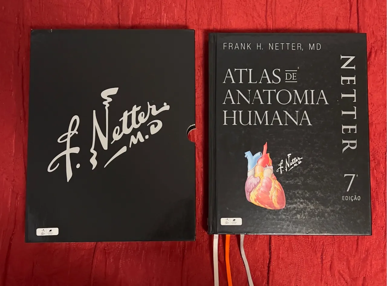 Atlas de Anatomia Humana - Netter 7ª Edição (Edição Especial de Luxo, Capa Dura)