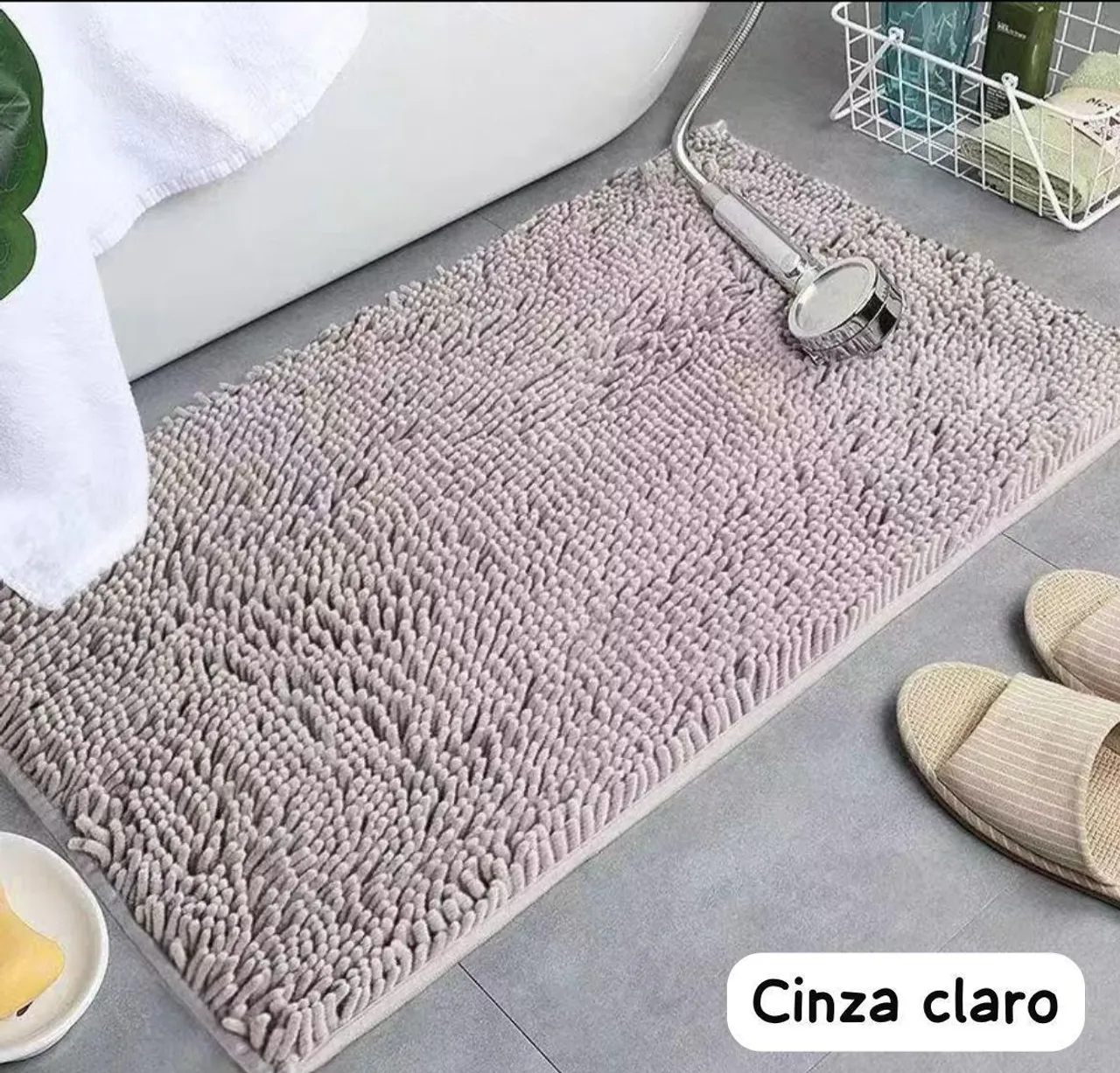 Tapete macarrão para porta