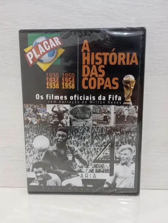 DVD A História das Copas 4 - Lacrado