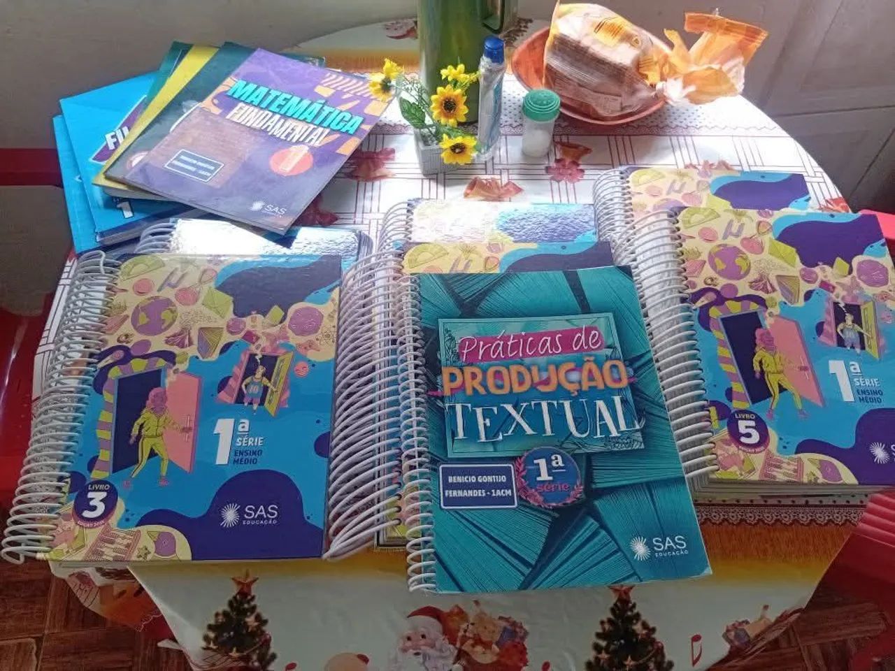 Livros SAS da 1° série do ensino médio 2025