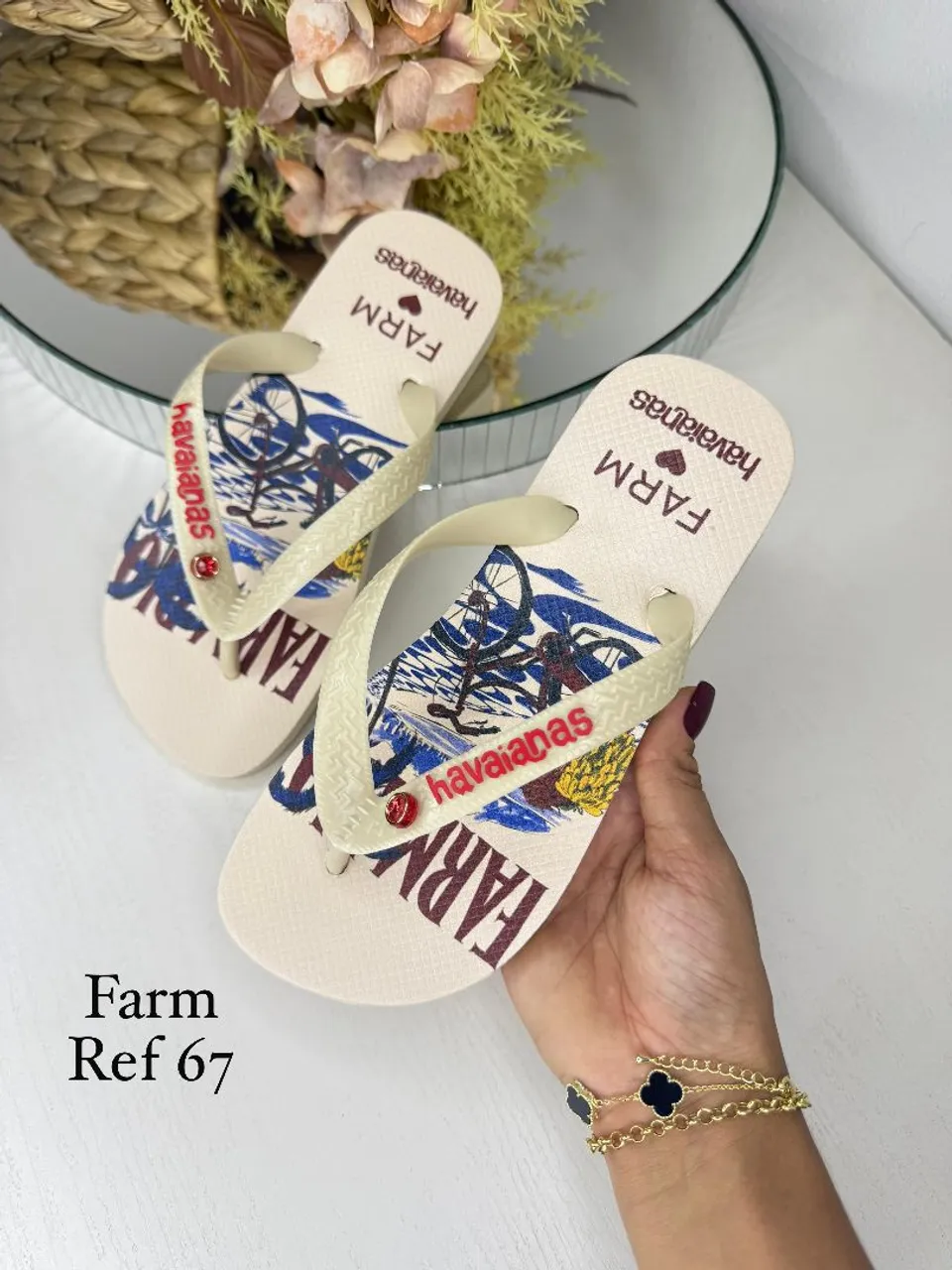 Havaianas Farm Ref 67 - Chinelo Feminino
