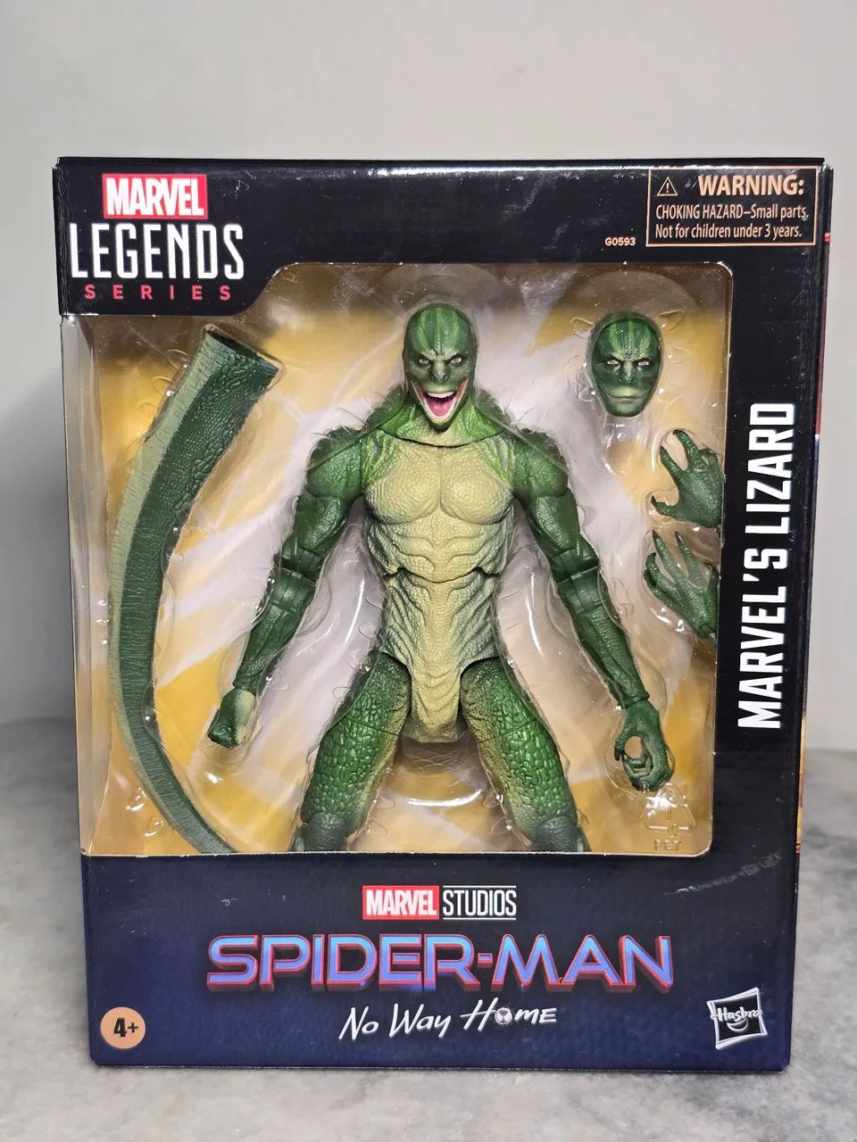 Marvel legends Lizard spider man no way home lacrado - Brinquedos
