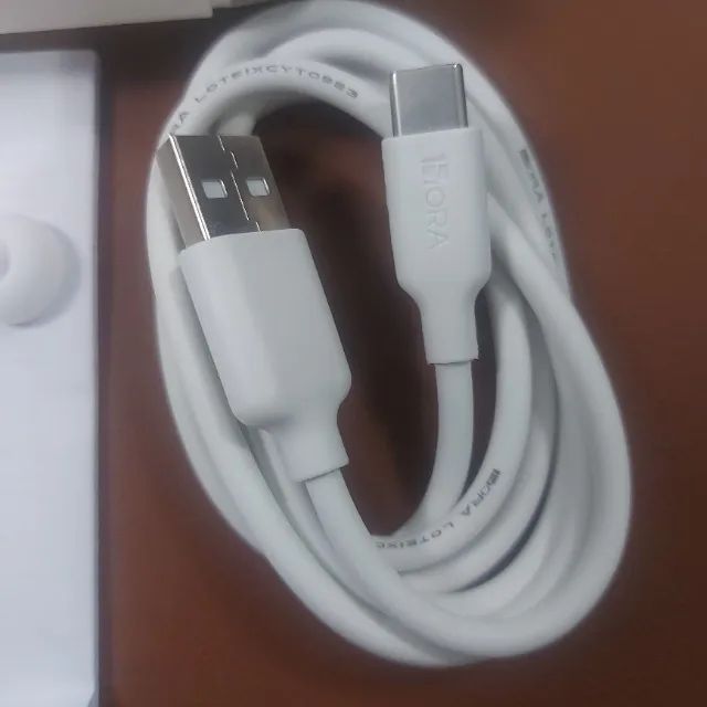 Fone de Ouvido Bluetooth 5.1 1Hora Aut205 Branco Design Sofisticado Conexão Sem Fio - Foto 4