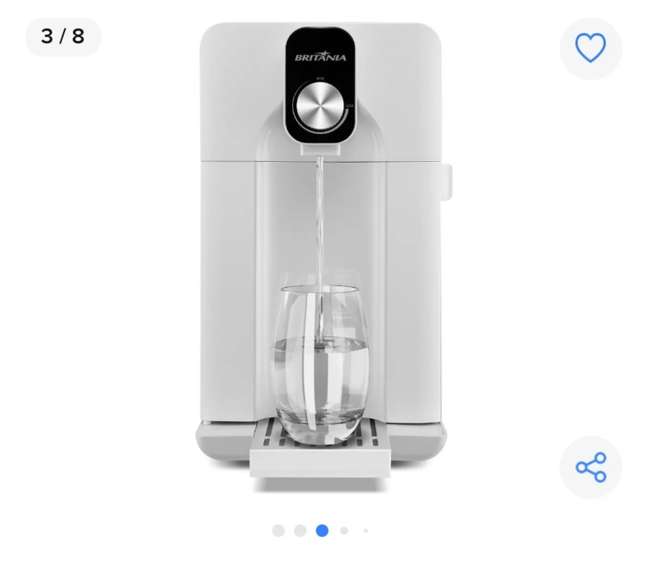 Bebedouro Purificador de Água Britânia! Novo