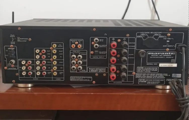 Receiver Marantz Sr - 680 K -home Theater Áudio E Vídeo - Foto 3