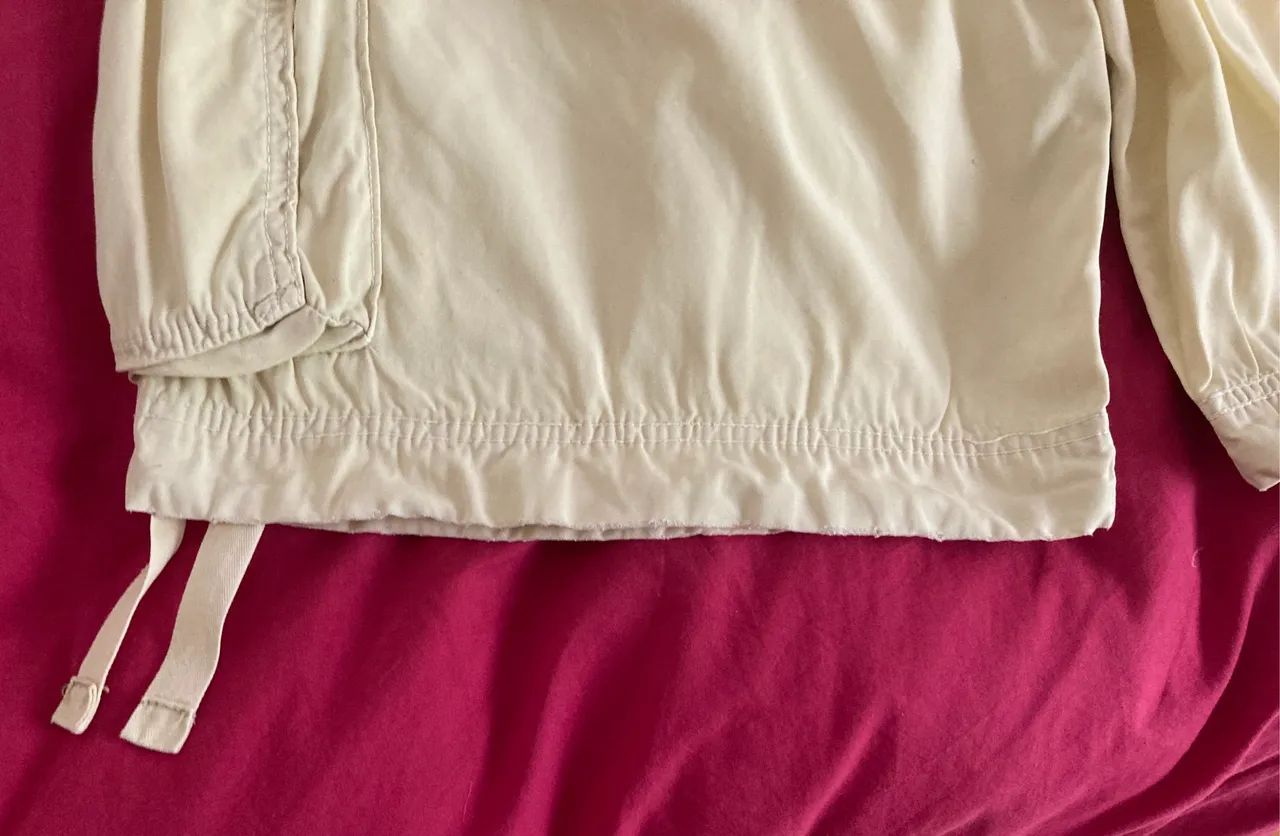 Bermuda Cargo Vintage Bege Abercrombie & Fitch - Foto 4