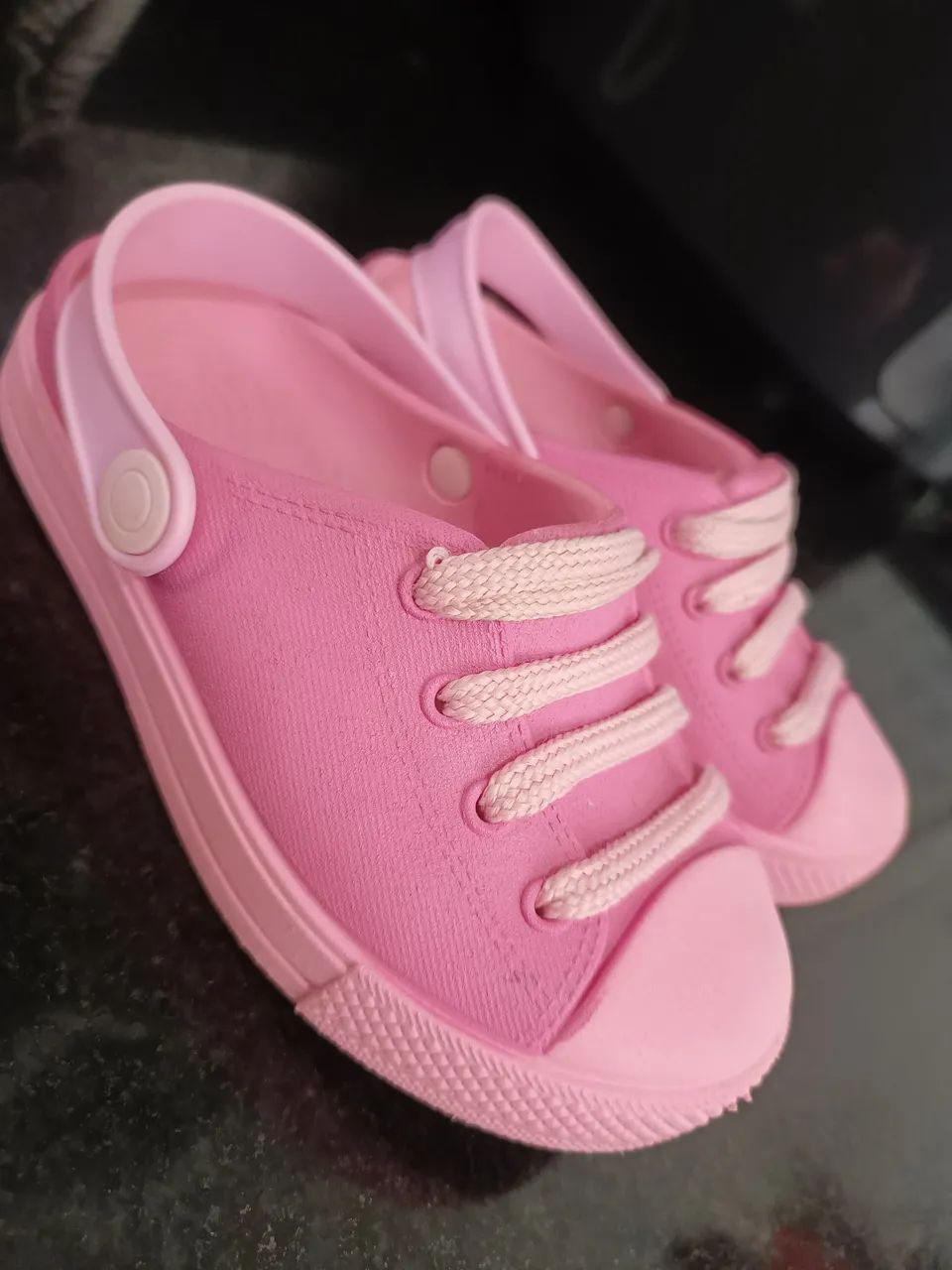 Crocs rosa infantil  - Foto 4