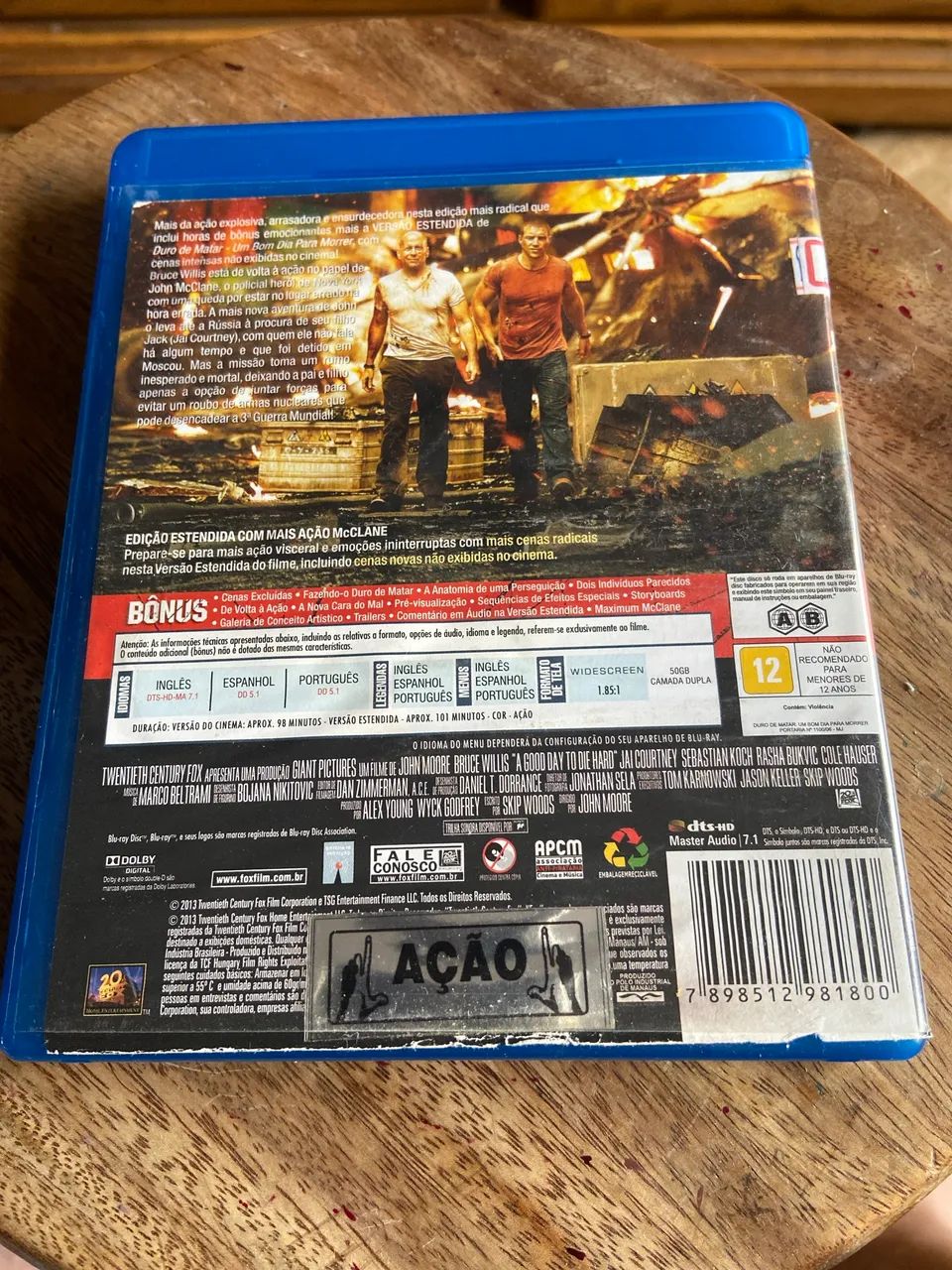 Blu-ray Duro de matar - Um bom dia para morrer - Foto 2