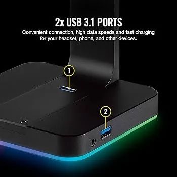 Suporte de Headset Corsair ST100 - Foto 2