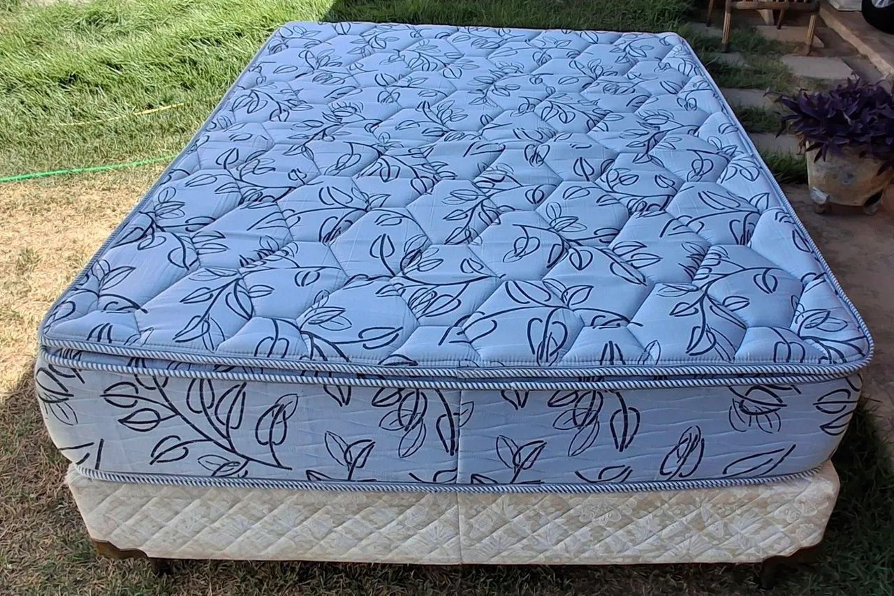 Cama box com colchão de molas ensacadas - Foto 4