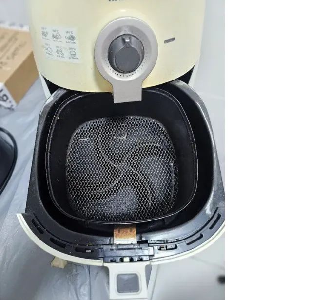 Fritadeira Elétrica Philips Walita Air fryer Viva Branca 110V - Foto 3