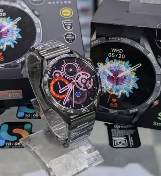 Smartwatch Haylou Solar 5 Visual esportivo e monitoramento completo
