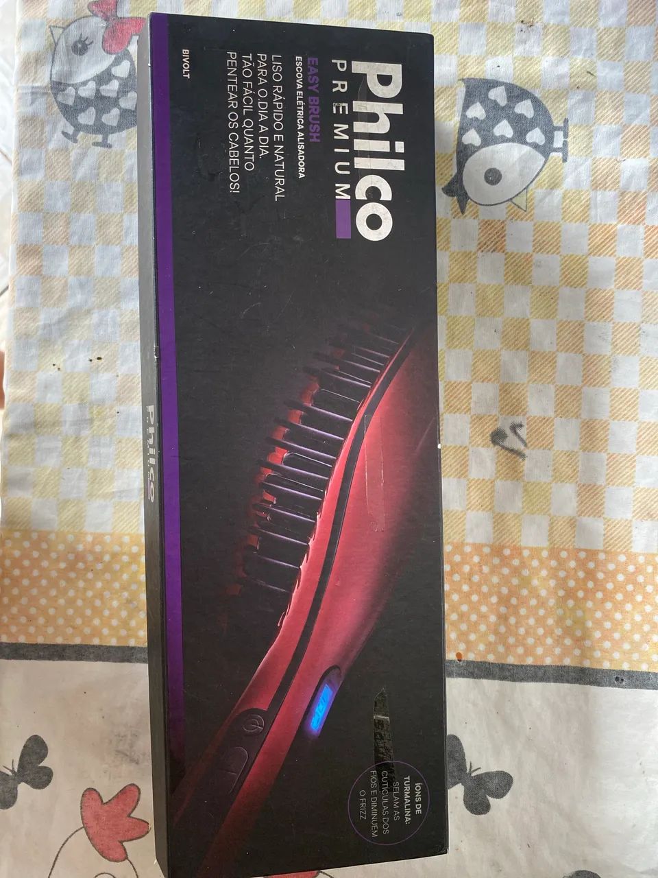 Escova elétrica alisadora  Philco Premium Easy Brush - Foto 4