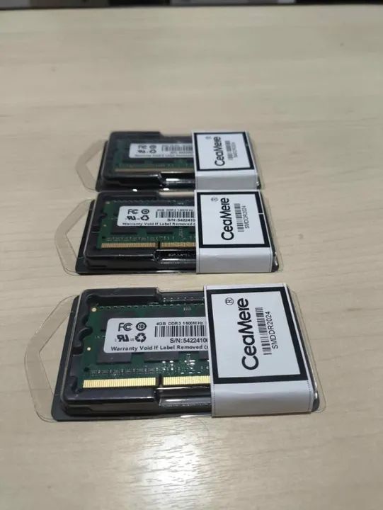 Memória RAM para Notebook DDR3 ou DDR3L - Anápolis