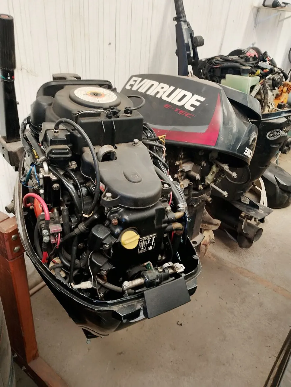 Peças novas e usadas evinrude, Mercury, hidea, Yamaha e Honda