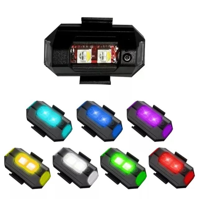 Pisca de LED estrobo para drone/bike/moto - Foto 2