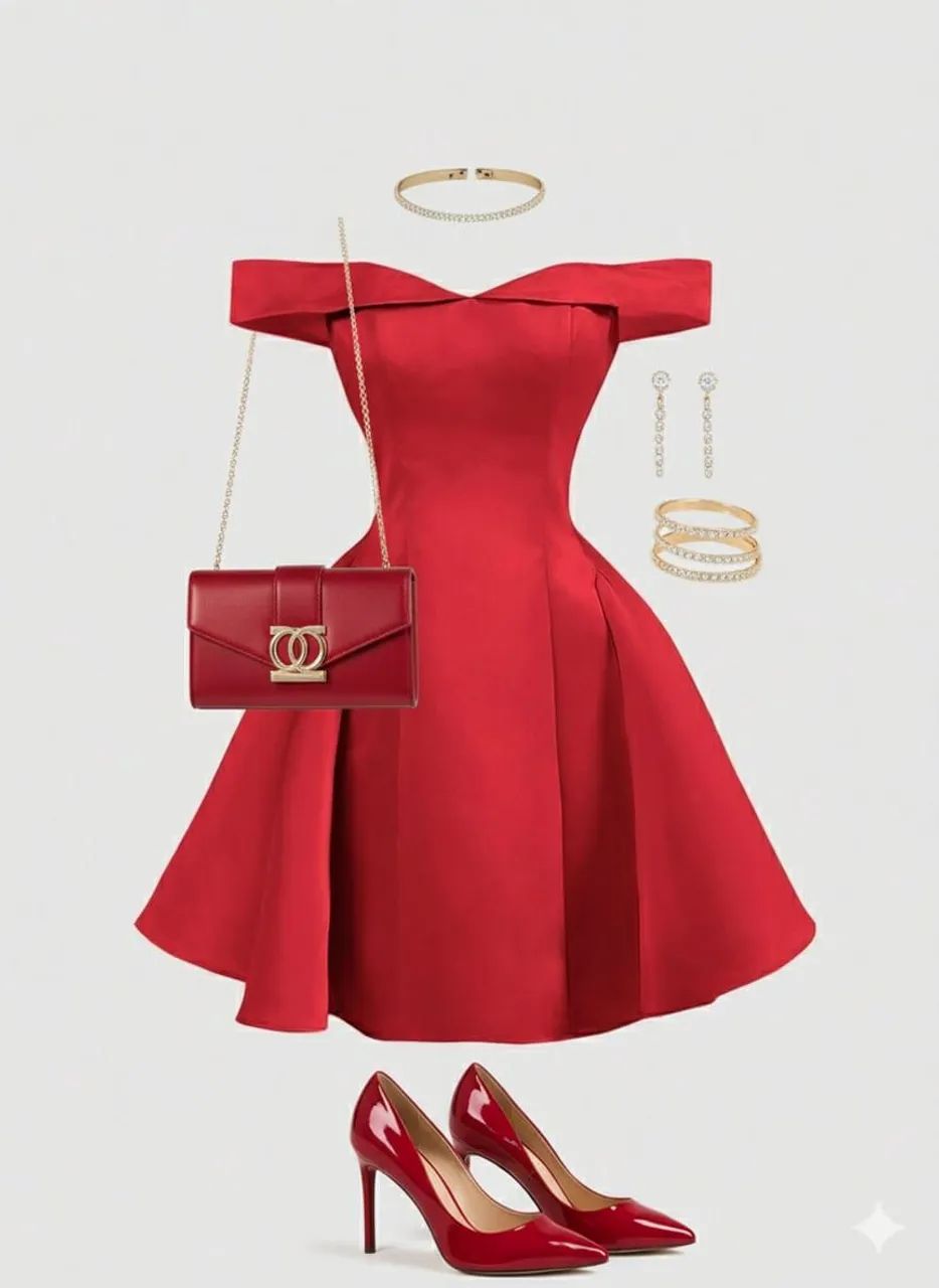 Vestido vermelho - P