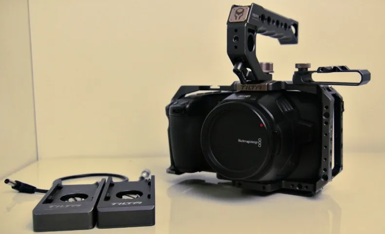 Blackmagic Pocket Cinema 6k + Acessórios Top
