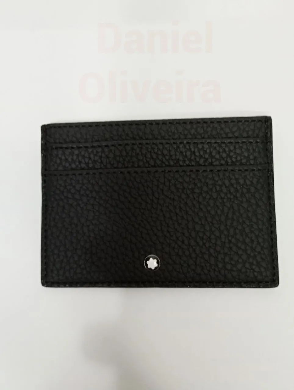 Porta cartão Montblanc de couro lichia  - Foto 4