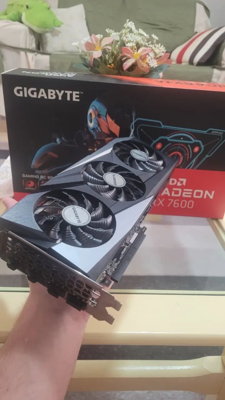 RX 7600 8GB - GIGABYTE (NOVA NA GARANTIA) - Foto 5