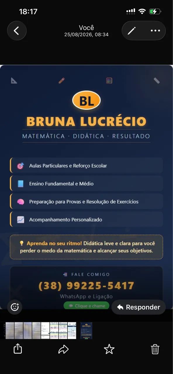 Aulas particulares matemática 