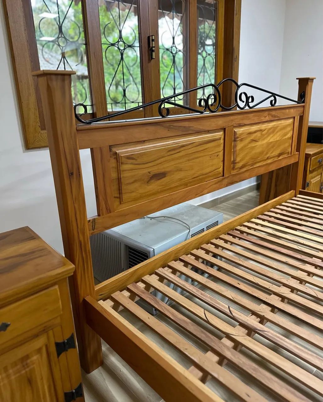 Cama madeira de demolição  - Foto 3