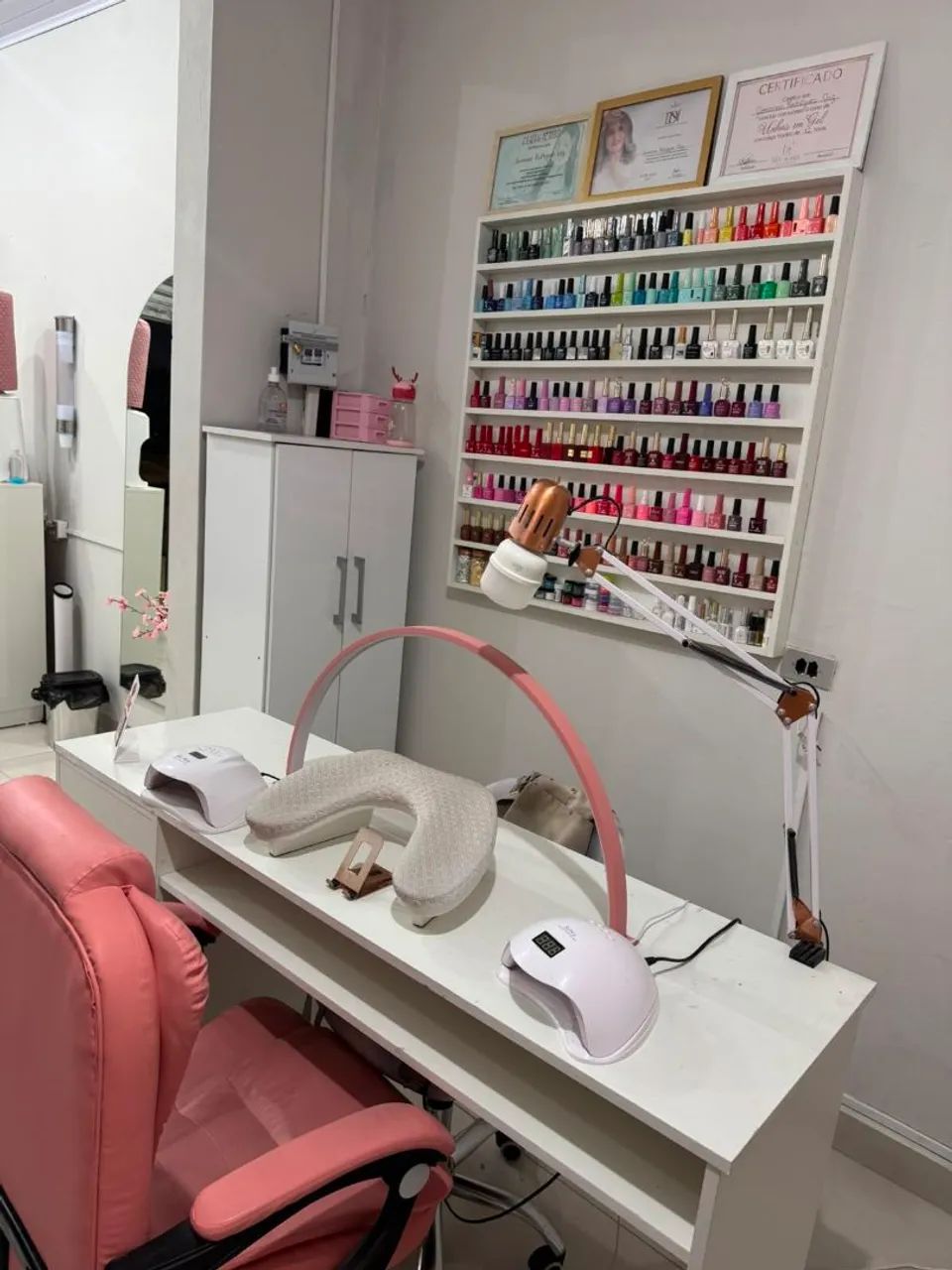 Passo ponto comercial com acessórios para nail designer, ótima grade de clientes  - Foto 5