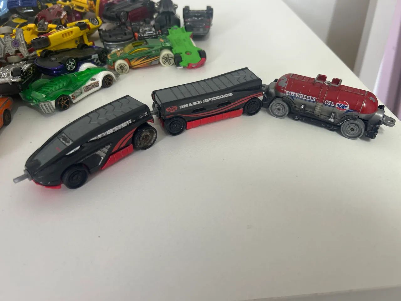 Kit + de 100 carrinhos hotwheels original  - Foto 2