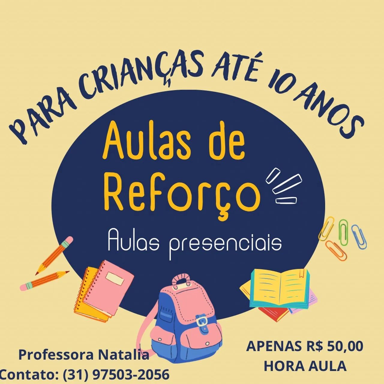 Aula de Reforço Escolar
