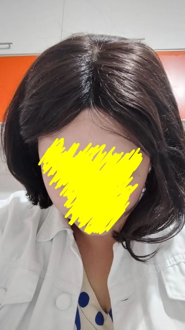 Peruca Lace Wig Chanel cabelo humano - Foto 2