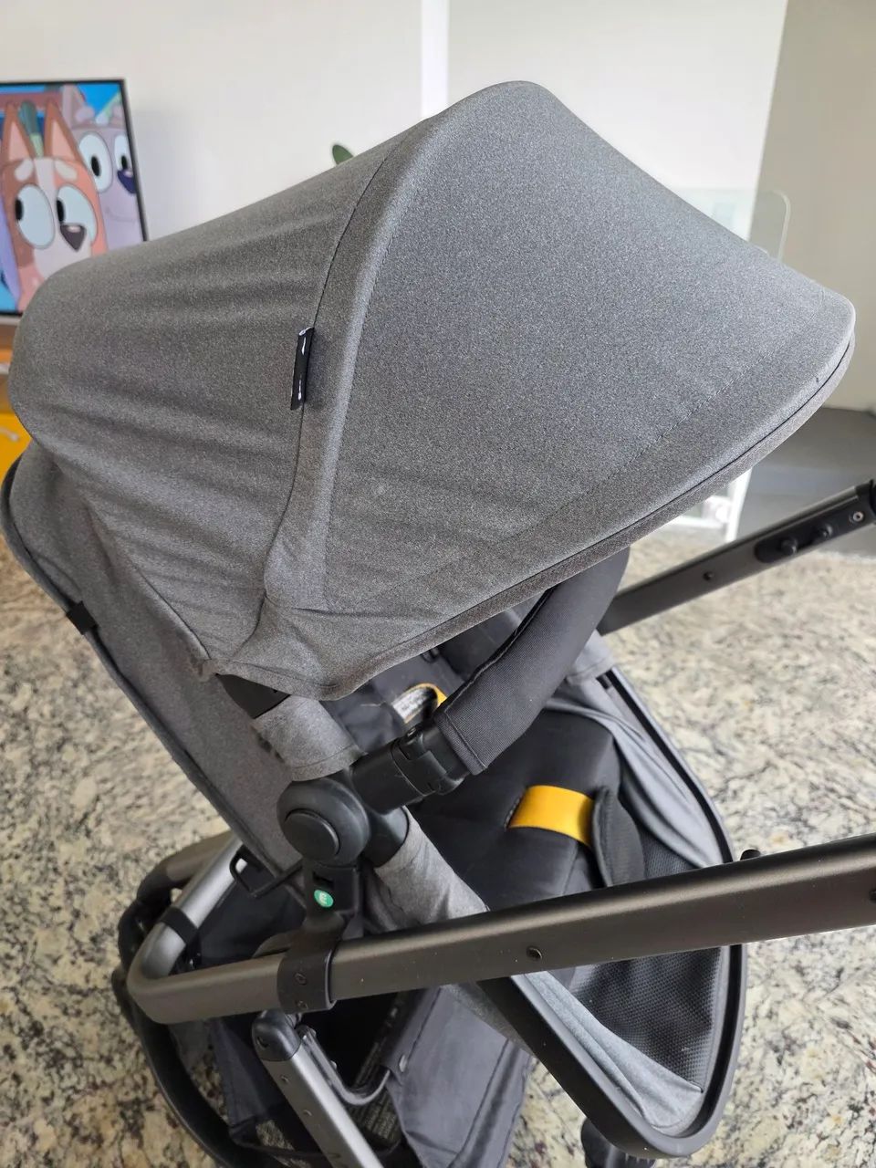Kit Carrinho e Bebê conforto com base da safety first - Foto 5