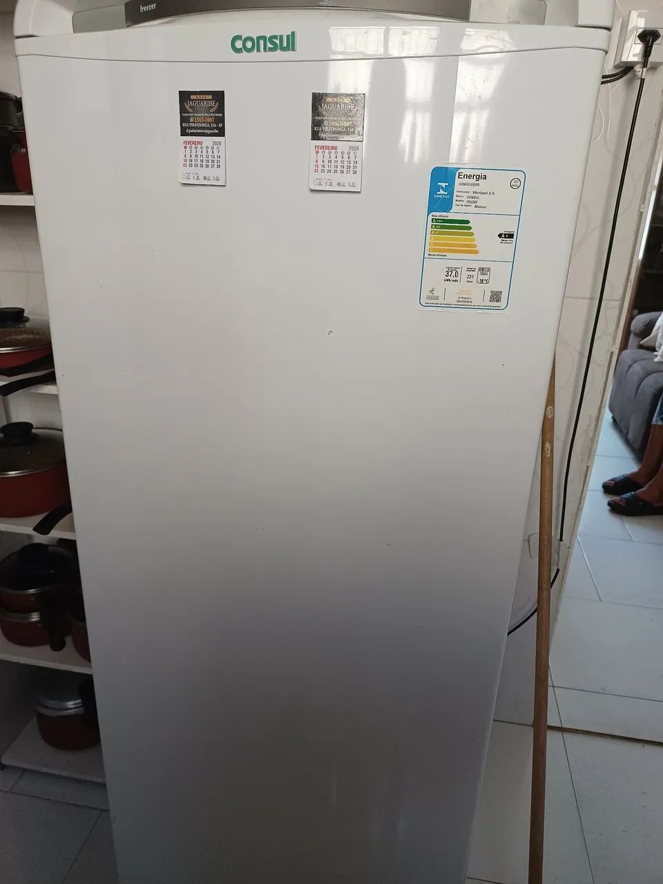 Freezer vertical Consul 