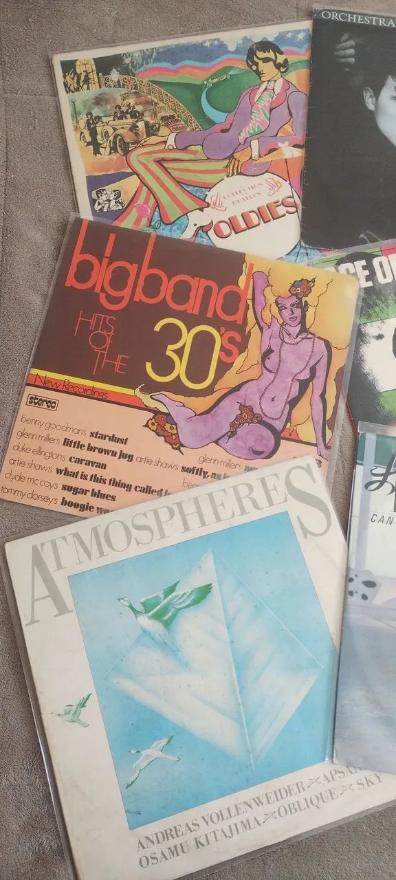 Lote de discos LP vinil internacionais bem cuidados - Foto 4