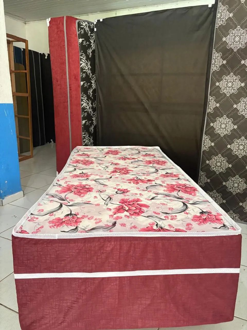 Cama de solteiro de espuma alta - Foto 4