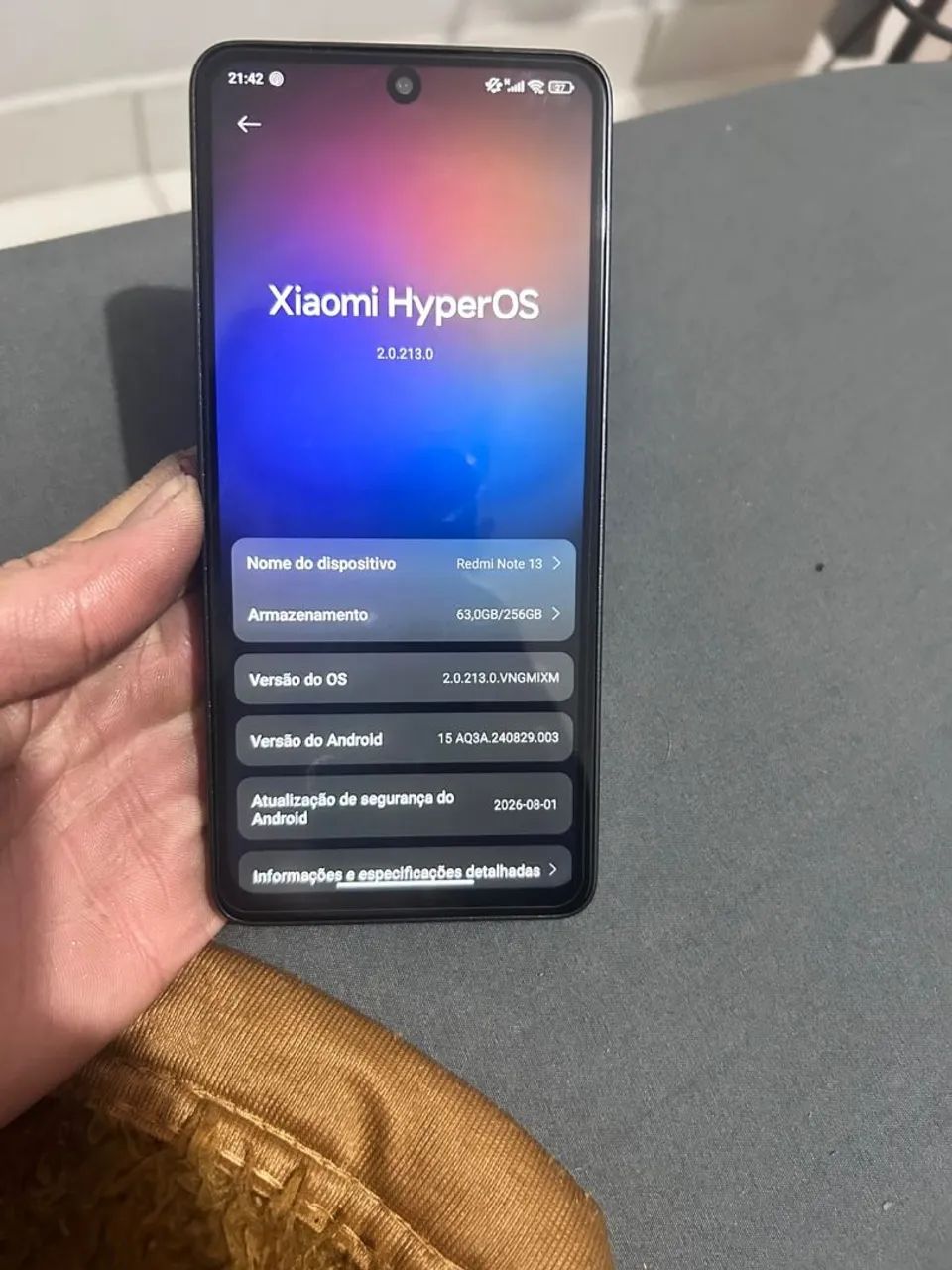 Redmi note 13 usado
