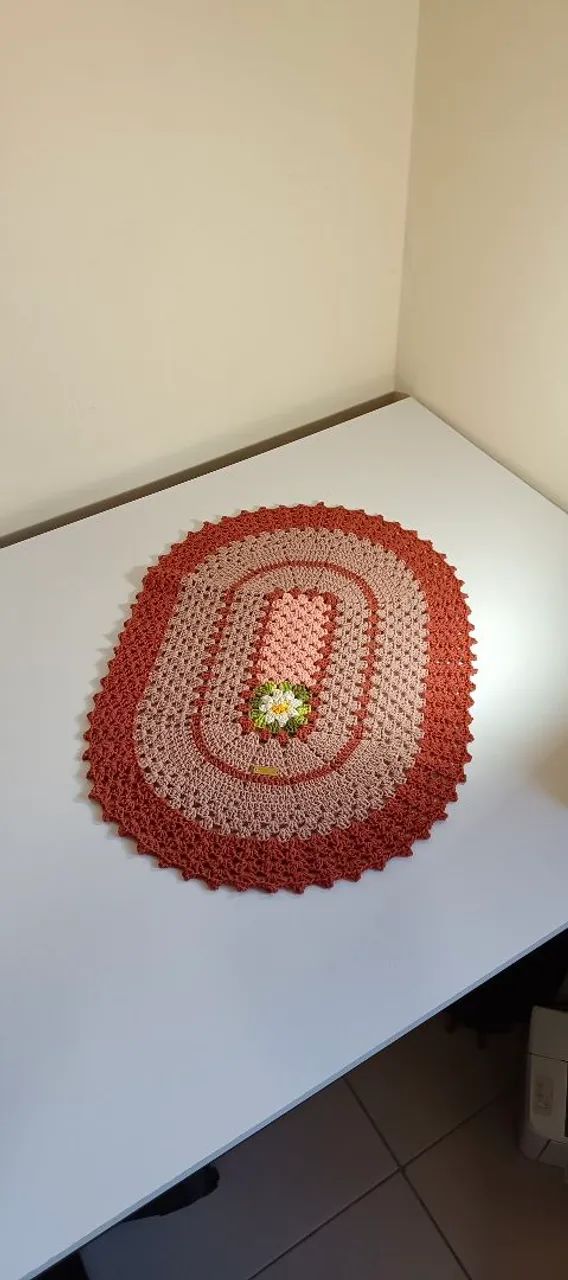 Tapete avulso de crochê - Foto 2
