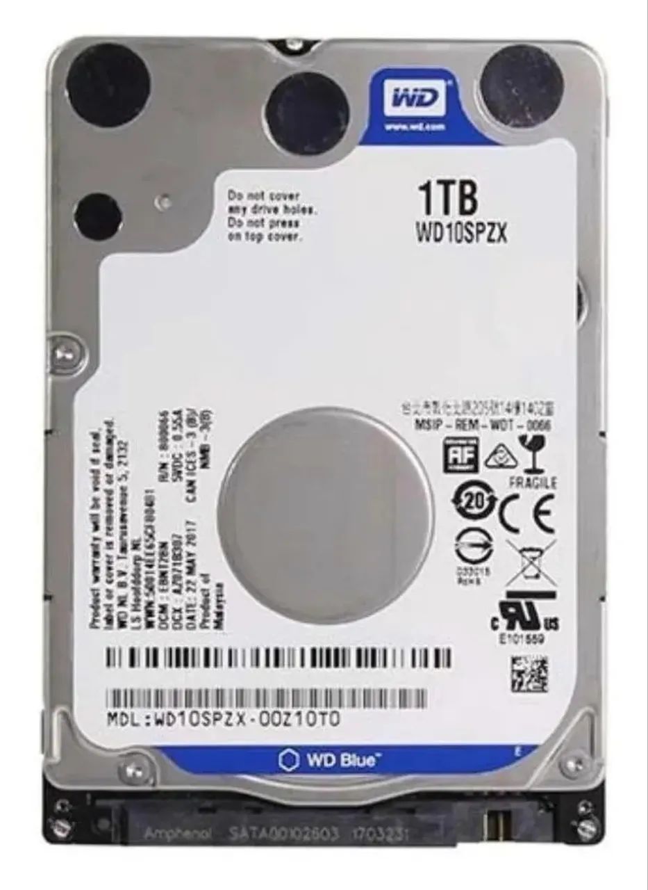 HDs 1TB Western Digital | Notebook, desktop ou DVR - Foto 2