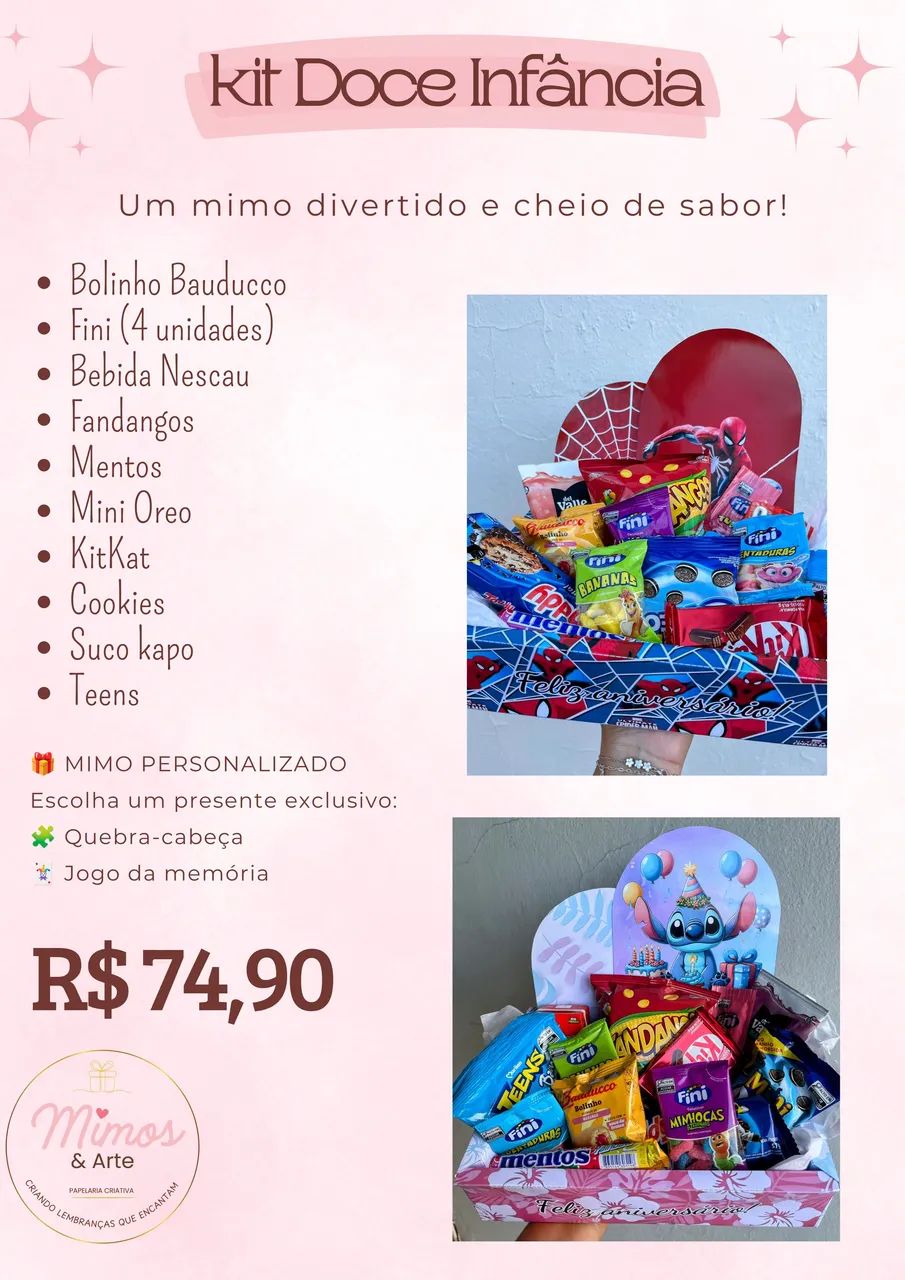 Kit caixa cenário - Foto 3