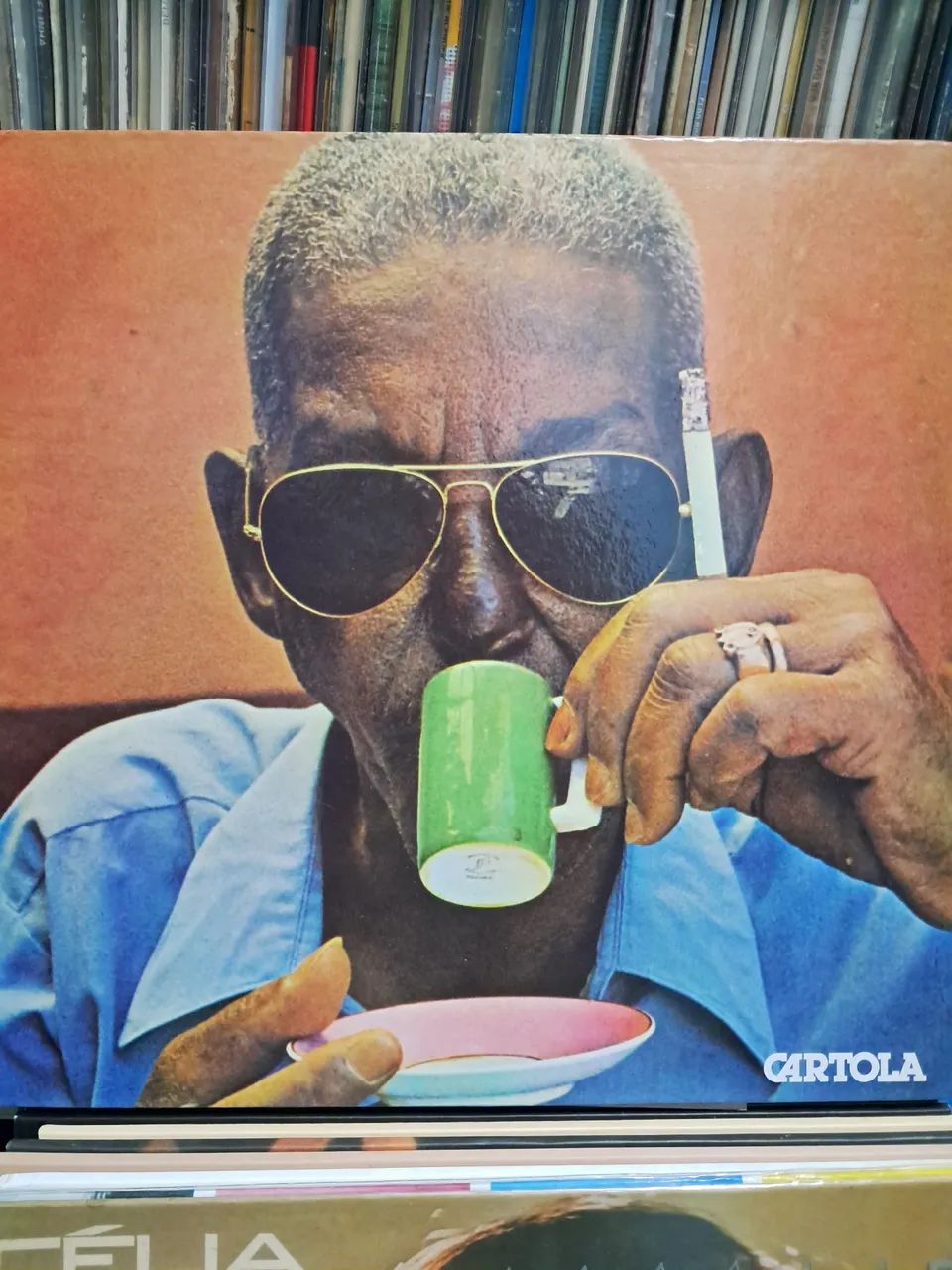 Vinil LP Cartola Verde que te quero rosa