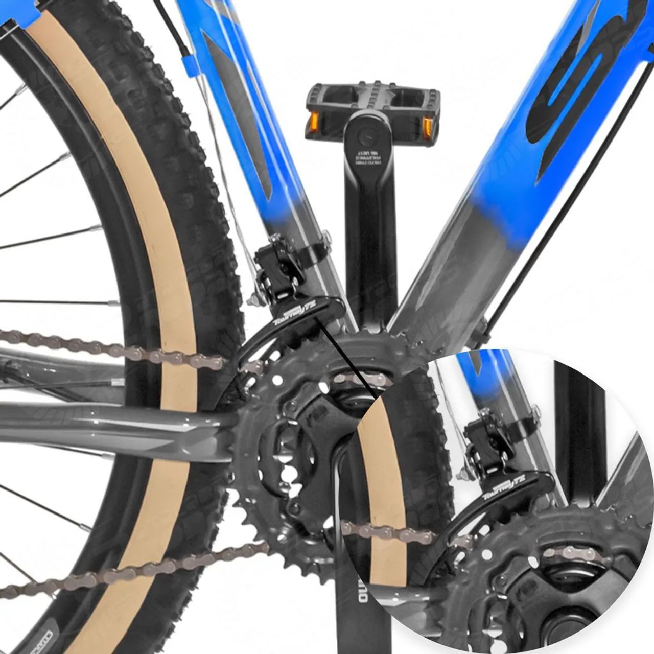 CÂMBIO DIANTEIRO SHIMANO FD-TZ500 - Ciclismo - Santa Clara, São