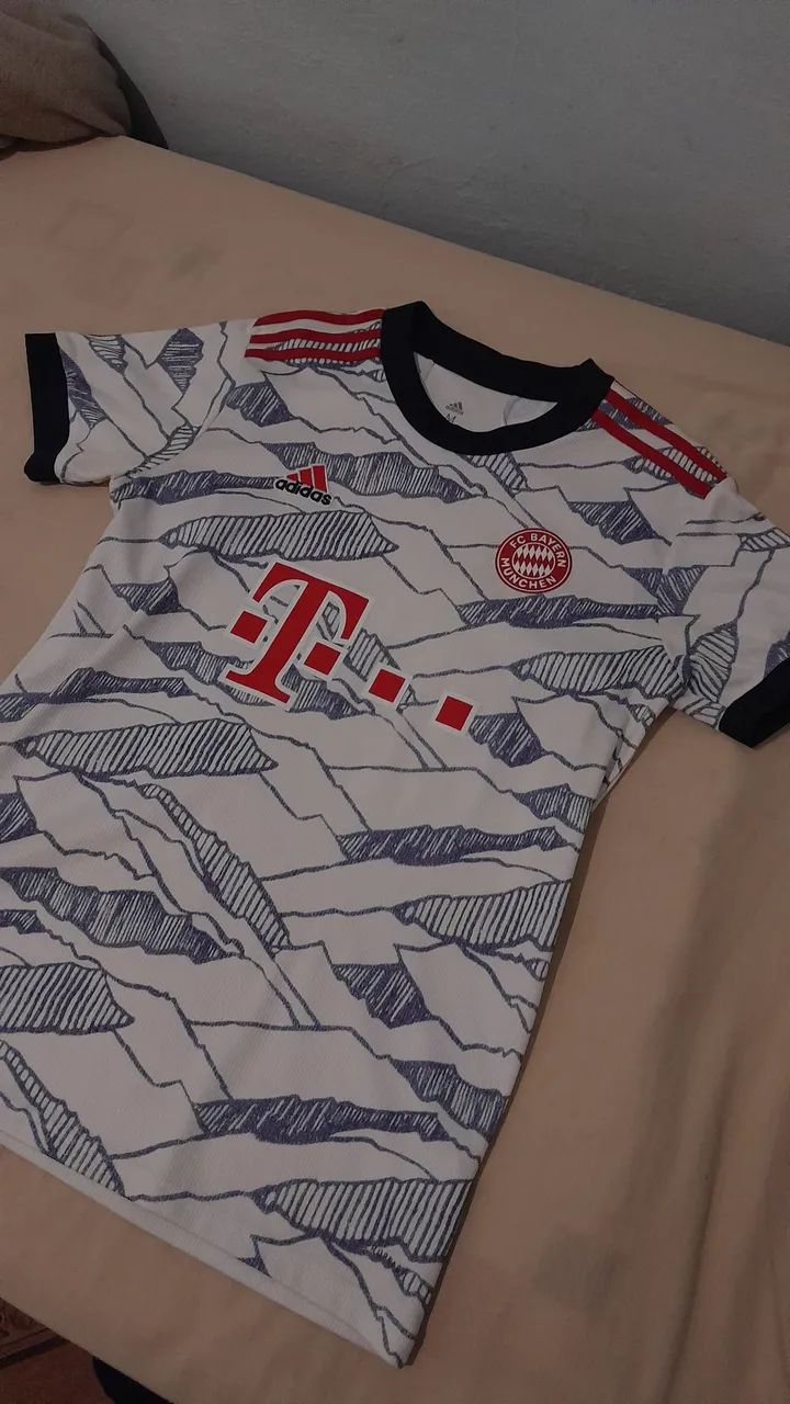 Camisa Bayern 21/22 Third Tamanho M - Foto 2