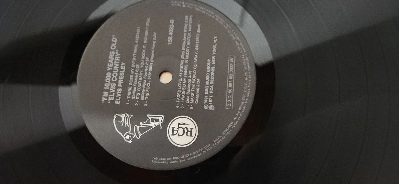 Disco vinil ELVIS PRESLEY "COUNTRY" lp - Foto 5